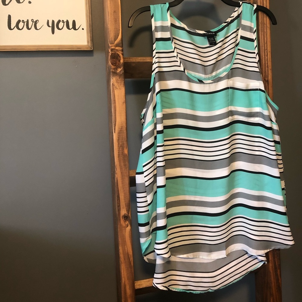 Torrid Chiffon Tank
